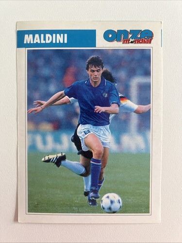 FICHE FOOTBALL ONZE MONDIAL 1997 JAVIER ZANETTI ARGENTINA INTER MILAN