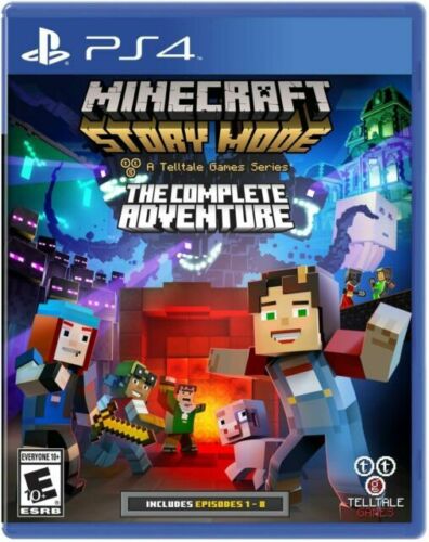 Restored Minecraft Story Mode Season 2 Season Pass Disc for Sony  PlayStation 4 PS4 (2017) (Refurbished) 