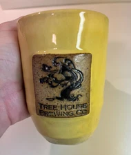 Treehouse Brewing Company Mug, Massachusetts Co, Rustic Glazed Pottery Style Cup