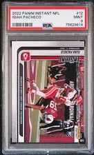 2022 Panini Instant Isiah Pacheco - 1st NFL Card - 1 of 266. Rookie Chiefs 