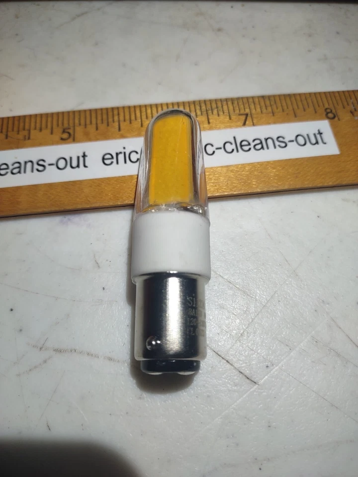 SATCO S11214 4W 120-130V T4 CLEAR BA15D BAYONET DC BASE LED BULB Quan 2 - Image 4 of 4