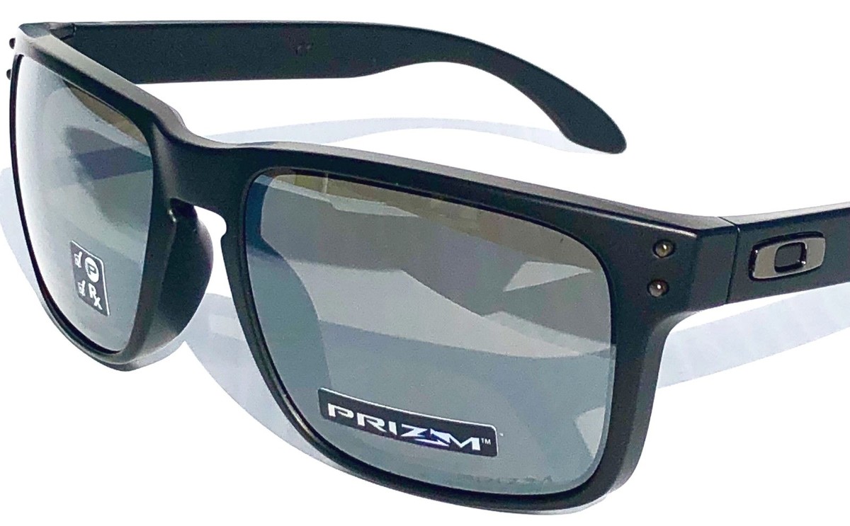 NEW* Oakley HOLBROOK Matte Black POLARIZED PRIZM Black Lens