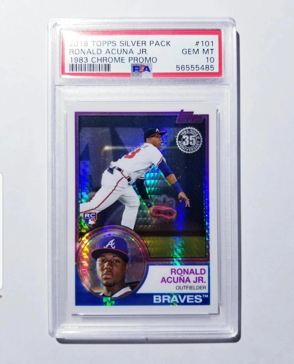 Topps Baseball 2018 Season Ronald Acuña Jr. Sports Trading Cards