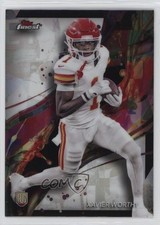 2024 Topps Finest Common Refractor Xavier Worthy #91 1as3