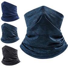 Neck Gaiter Face Cover Scarf for UV Sun Protection Breathable Cooling Face Mask