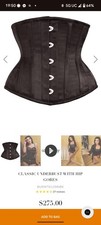 Black Waist Taming Corset 42" by CorsetStory