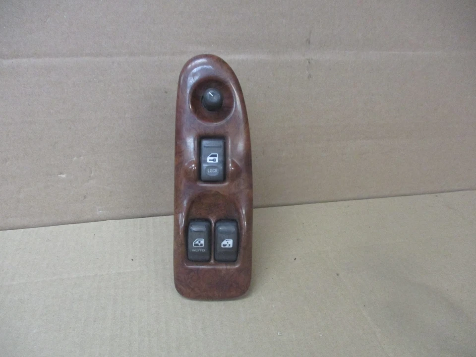 1997-2004 Oldsmobile Silhouette Driver Master Window Switch Left Woodgrain - Image 2 of 4