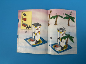 Lego Pirates 6265 Sabre Island Instruction Manual Only Vintage