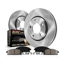 PowerStop Front Brake Kit For CR-V 2017-25 - Disc Rotors  Ceramic Brak...
