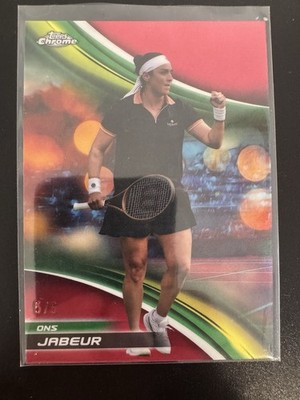 Topps Chrome Tennis Ons Jabeur 5/5