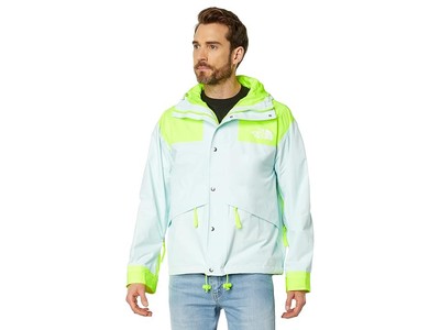 The North Face 86 Retro Mountain Jacket (Skylight Blue/LED Yellow) Mens Coat