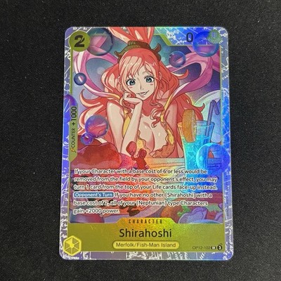 Shirahoshi OP12-102 - One Piece TCG - Legacy of the Master SR Foil NM English