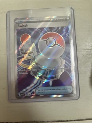 Switch 123/094 Me02: Phantasmal Flames Holo Pokemon TCG