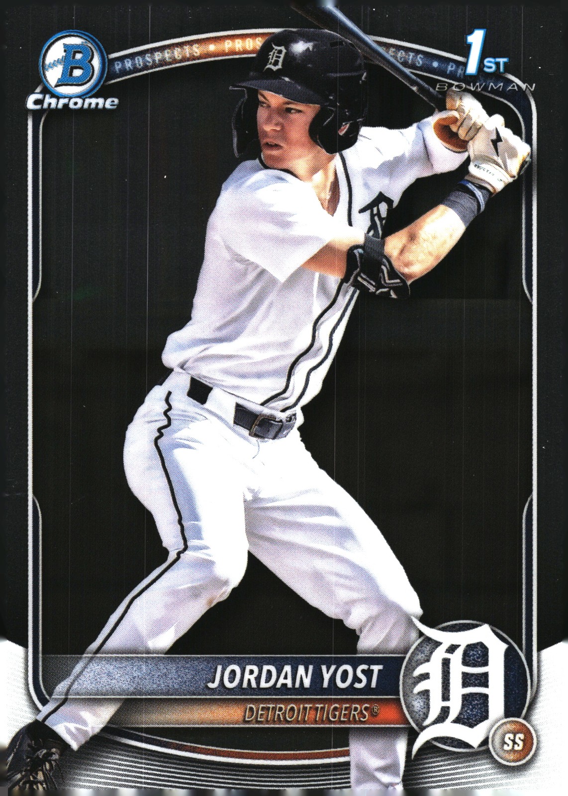 2025 Bowman Draft Jordan Yost #BDC-162 Chrome