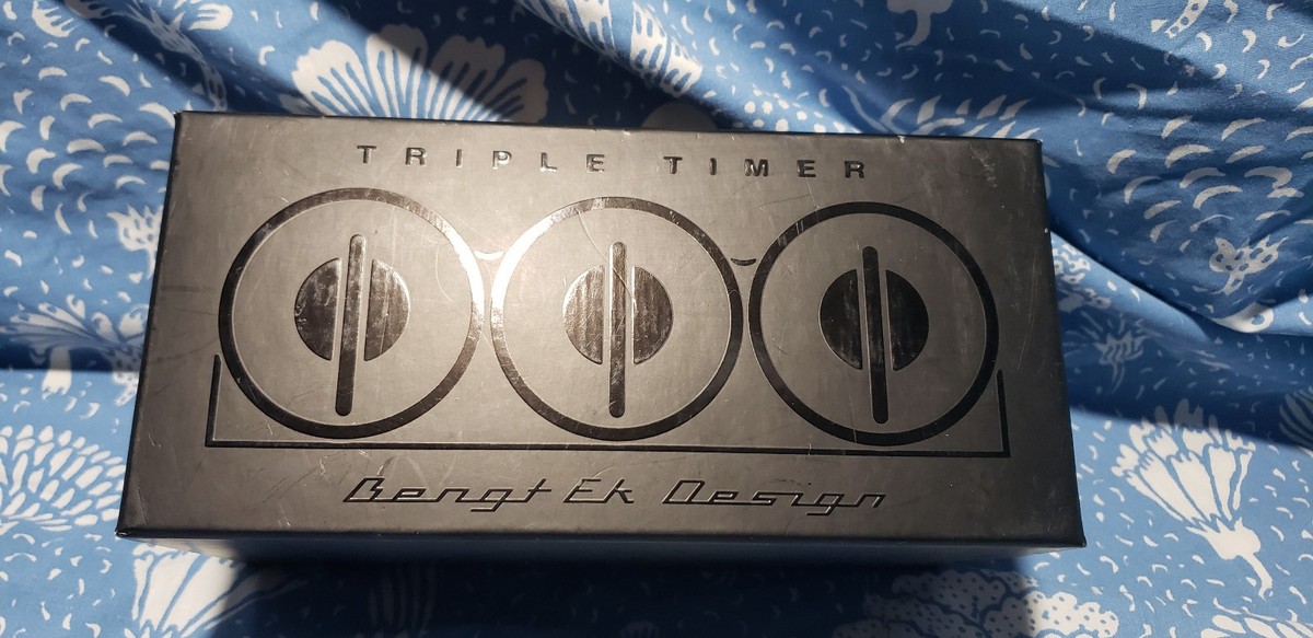 VTG Bengt Ek Designs Triple Timer 120/60/20 Minute MCM Aluminum