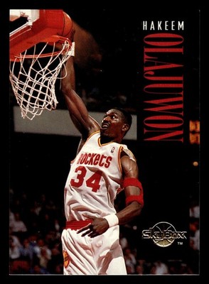 1994-95 SkyBox Premium #62 Hakeem Olajuwon