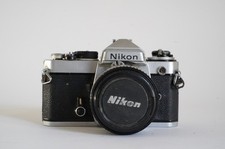 Nikon FM 35mm Film SLR Camera + 50mm 1.8