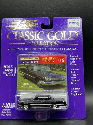 Johnny Lightning 1998 Classic Gold Limited Edition Coll #16 1963 Chevy Impala - Picture 1 of 6