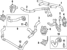 Genuine Volkswagen Temp Sensor 079-919-525-J