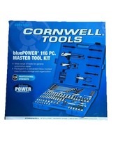 Cornwell Bluepower Master Tool Set 116 Piece - Cbp116st- Professional Strength