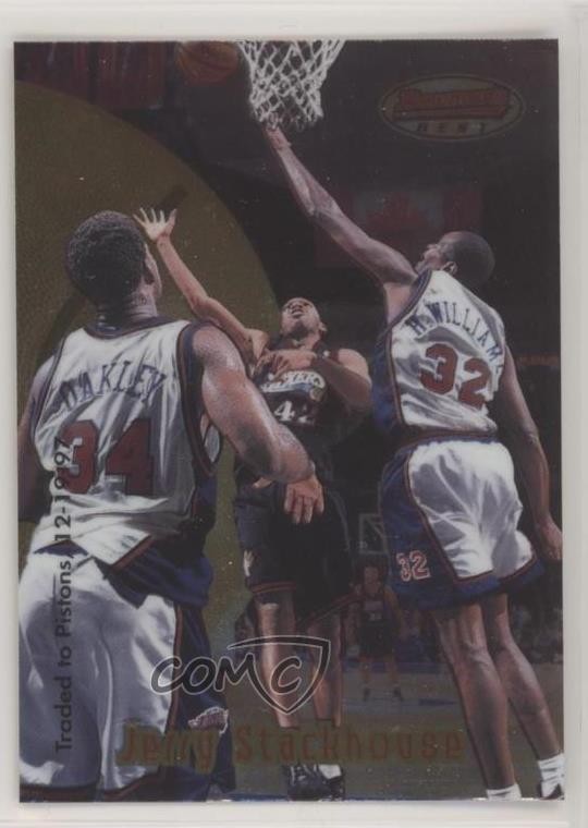 1997-98 Bowman's Best Jerry Stackhouse #61 lw9