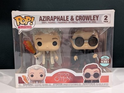Funko Pop! Vinyl: Aziraphel & Crowley - 2 Pack for sale online | eBay