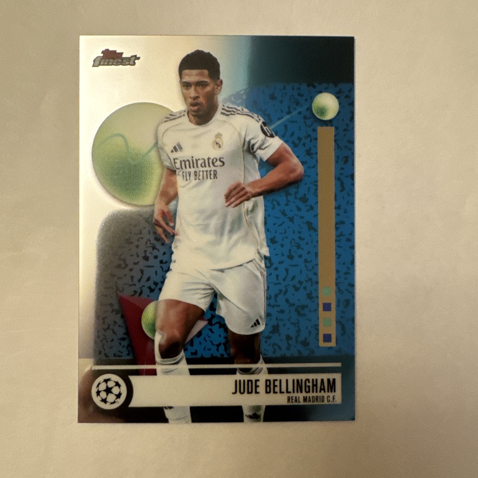 Jude Bellingham 2025 Topps UEFA Club Competition Finest #147 Real Madrid view 1