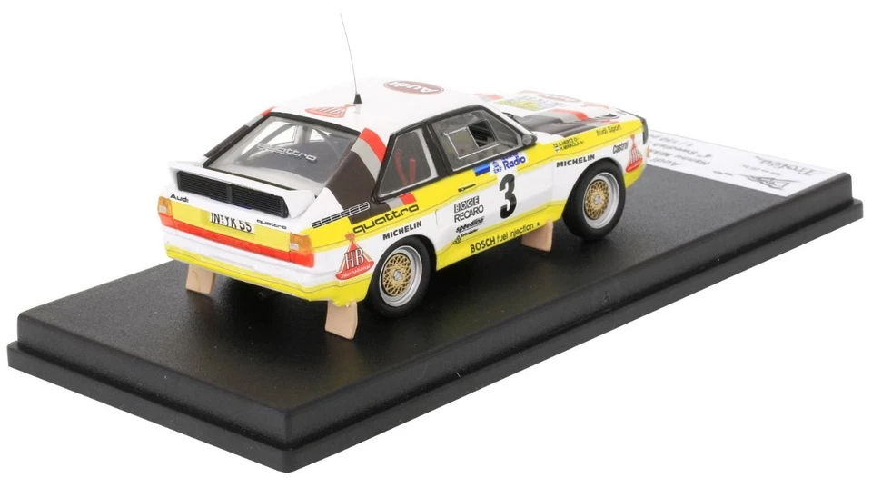 TROFEU, AUDI Sport Quattro n°3 4° al Rally di Svezia 1985 H.MIKKOLA / A.HERTZ... - Immagine 2 di 3