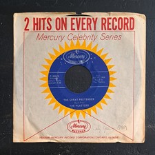 The Platters "Only You/The Great Pretender" 1958 Vinyl Record EX Condition