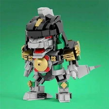 Compatible Dinosaurs Mech Dragon Robot Model from TV Show 405 Build Moc