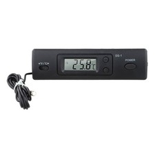 Multi Function Car Thermometer With Indoor Outdoor Temperature Features