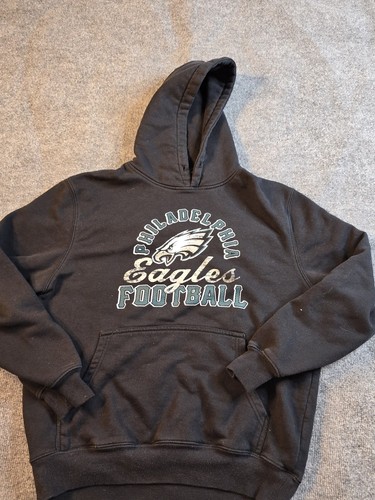 Philadelphia Eagles Hoodie Sweatshirt Medium NFL Team Apparel Football Majestic - Picture 1 of 6