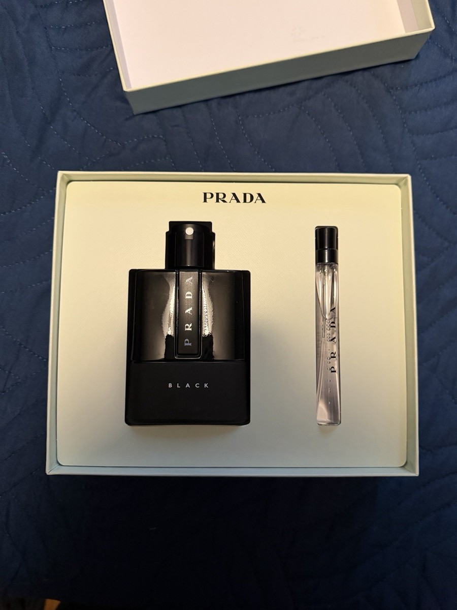 PRADA ルナロッサ ブラック & カーボン 香水2点セット Prada Luna Rossa Black 2 pc. Eau de Parfum Cologne Gift Set | eBay
