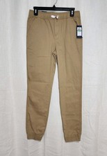 Tommy Hilfiger Boys Pants Chino Stretch Khaki Size Large NWT