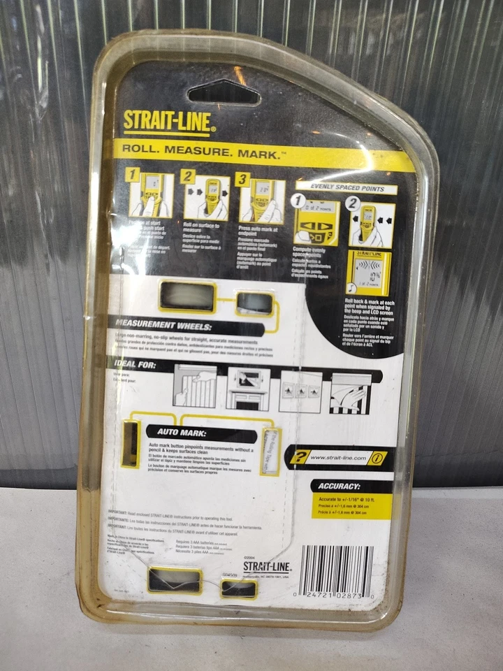 Strait Line Rolling Tape Measure Digital Display  - Image 4 of 4