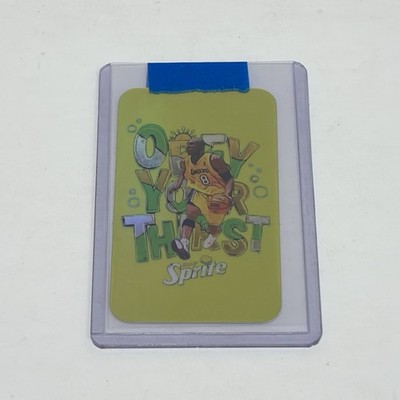 Kobe Bryant 2002 Sprite Lime Obey Your Thirst Mini Promo Refractor Card Hof LA