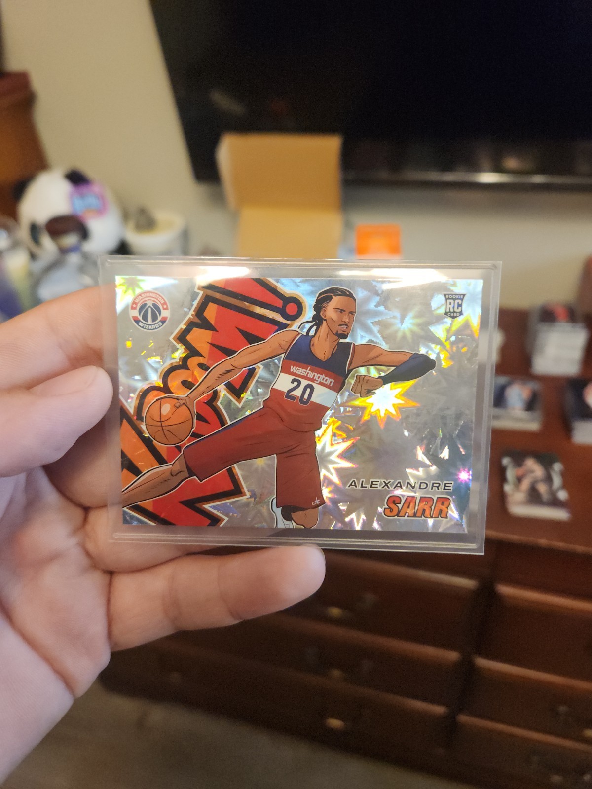 2024-25 Panini Revolution  Alexandre Sarr  Kaboom Horizontal #17 (RC) SSP