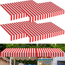 Pcs 27.6''X 59'' Circus Awning Decor Decorations Striped Carnival Tent Awning De