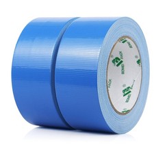 BOMEI PACK 2 Rollen Panzerband Blau 50mmx30m, Wasserdichtes