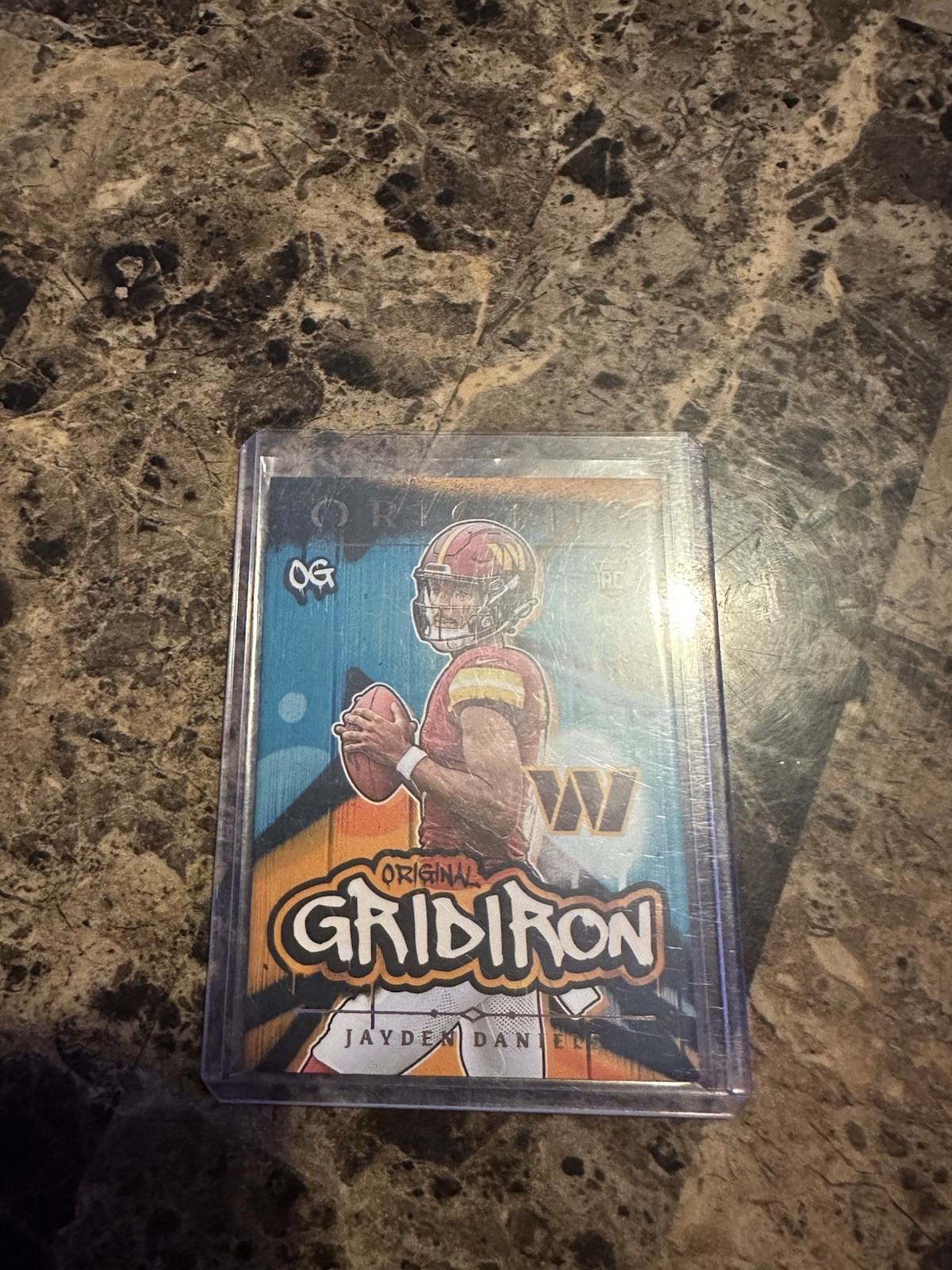 2024 Panini Origins Jayden Daniels Original Gridiron #7 Rookie Commanders RC