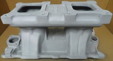 Weiand 59841912 Sb Chevy Tunnel Ram Dual 4150 Flange Natural Aluminum