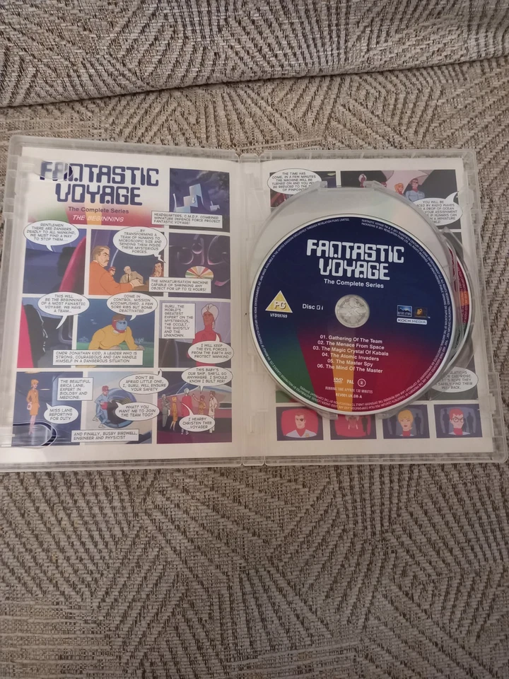 Fantastic  Voyage - The Complete series  Dvds,  368 mins - Image 4 of 4