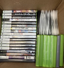 vintage Video Game Lot 80+ Microsoft xbox & xbox 360 Games Untested As Is