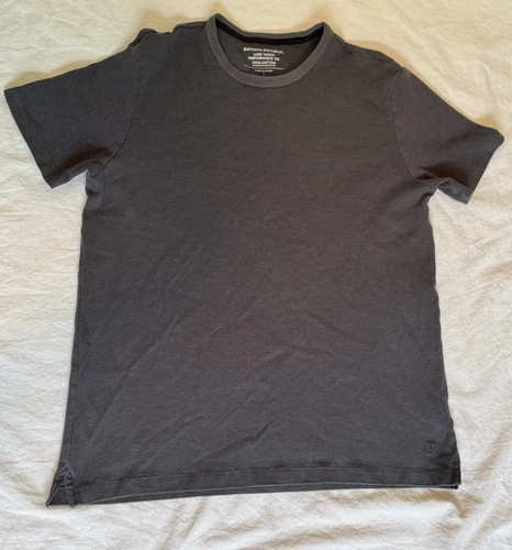 Banana Republic Luxe Touch Performance Tee Dark Gray, 100% Cotton Men’s Large