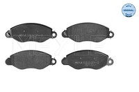 Meyle Bremsbelagsatz, Scheibenbremse 025 234 3418/W FüR Ford
