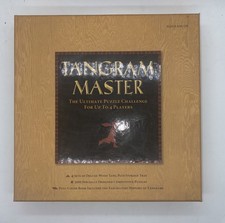 Tangram Master Ultimate 200 Wooden Puzzle Challenge Sterling