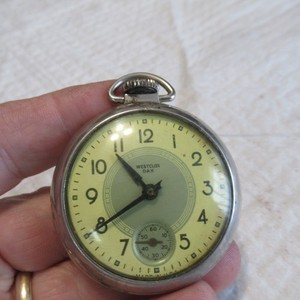 Montre De Poche Vintage New Era Westclox - Début 20e Siècle - Mécanique Manuelle - Occasion