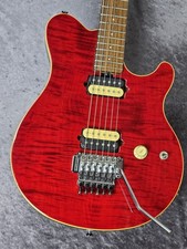 Guitarra Eléctrica Music MAN USA Axis -ROJO TRANSLÚCIDO- 2009 Usada Usada 2009