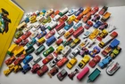 Large lot Vintage Matchbox cars trucks over 90 with carry case
