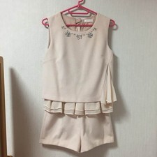 Liz Lisa Women's Beaded Neck Ribbon Onepiece Jumpsuit 31in Japan